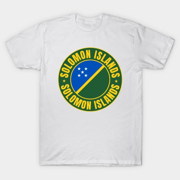 Solomon Islands T-Shirt by footballomatic